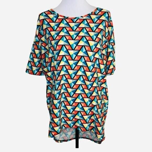 LuLaRoe Geometric Print Irma XXS - Picture 1 of 7